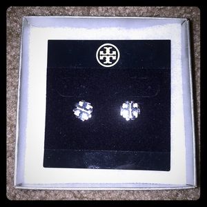 Tory Burch Logo Earrings